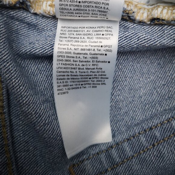 Old Navy Ladies Size 24 High Rise OG Loose Medium Wash Button Closure Jeans - Picture 9 of 14